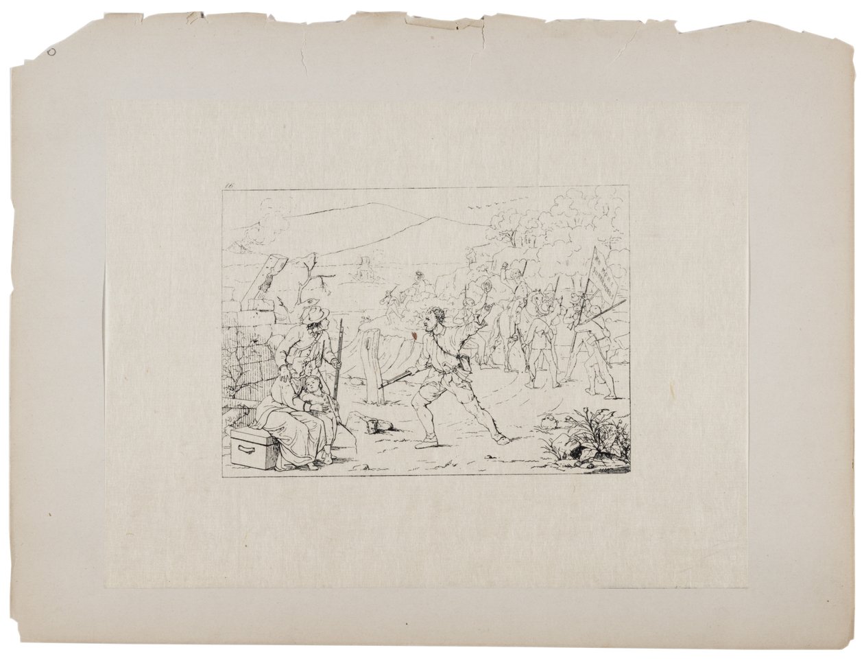Sissijoukkojen muodostuminen, n. 1880-90 tekijältä Adalbert John Volck