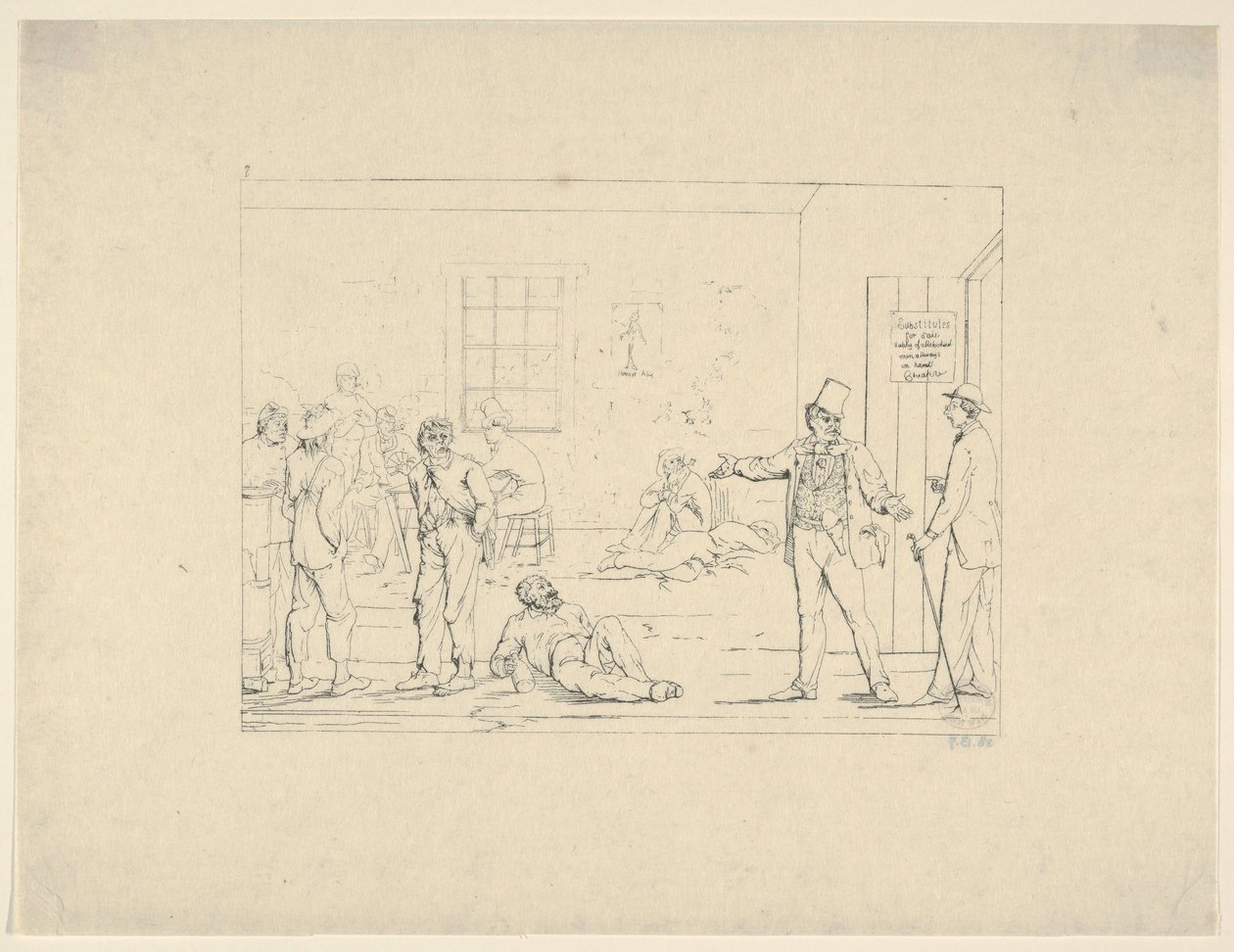 Korvikkeen ostaminen pohjoisesta sodan aikana Konfederaation sotaetsauksista, 1861-63. tekijältä Adalbert John Volck