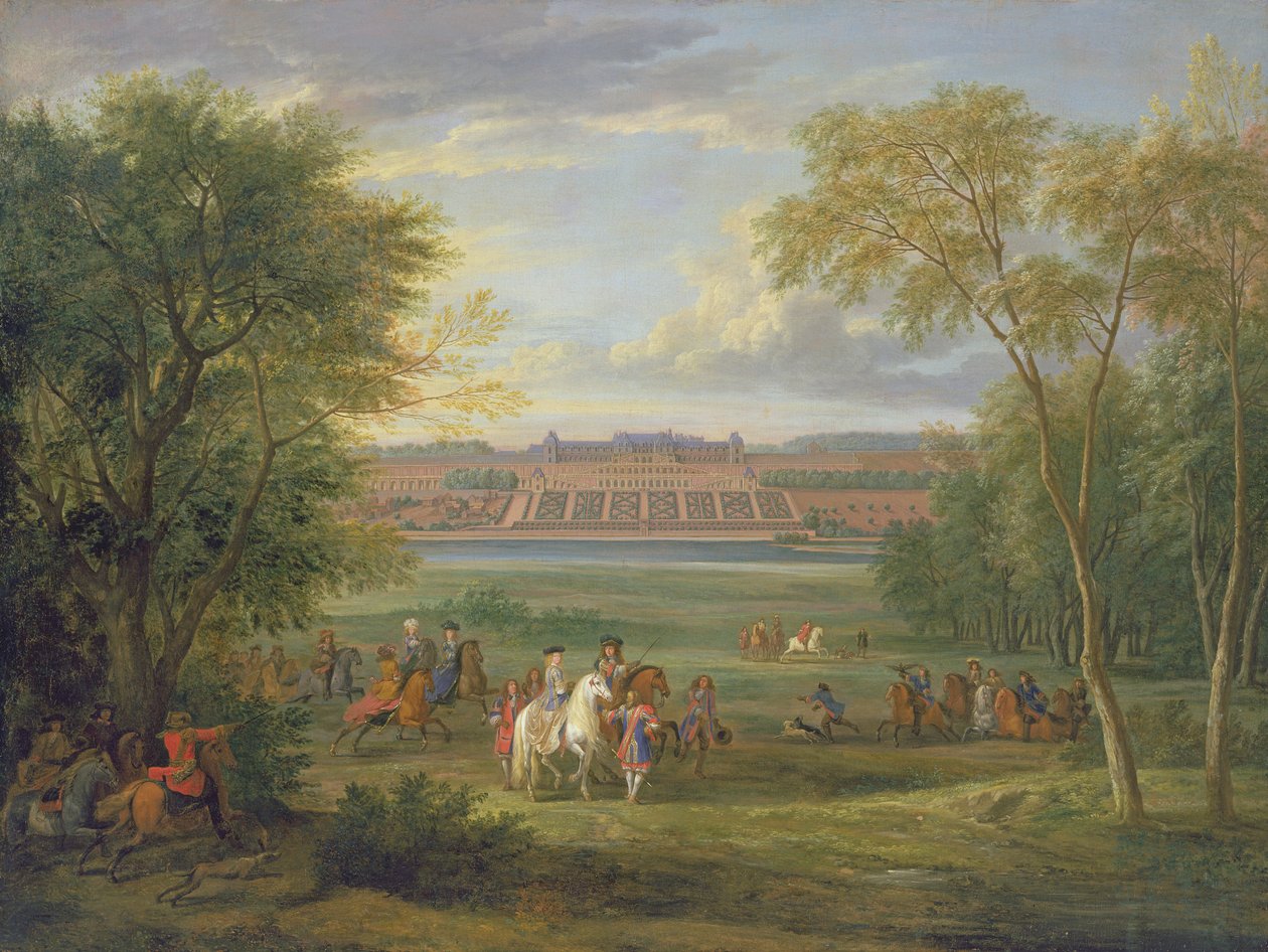 Saint Germainin linna tekijältä Adam Frans van der Meulen