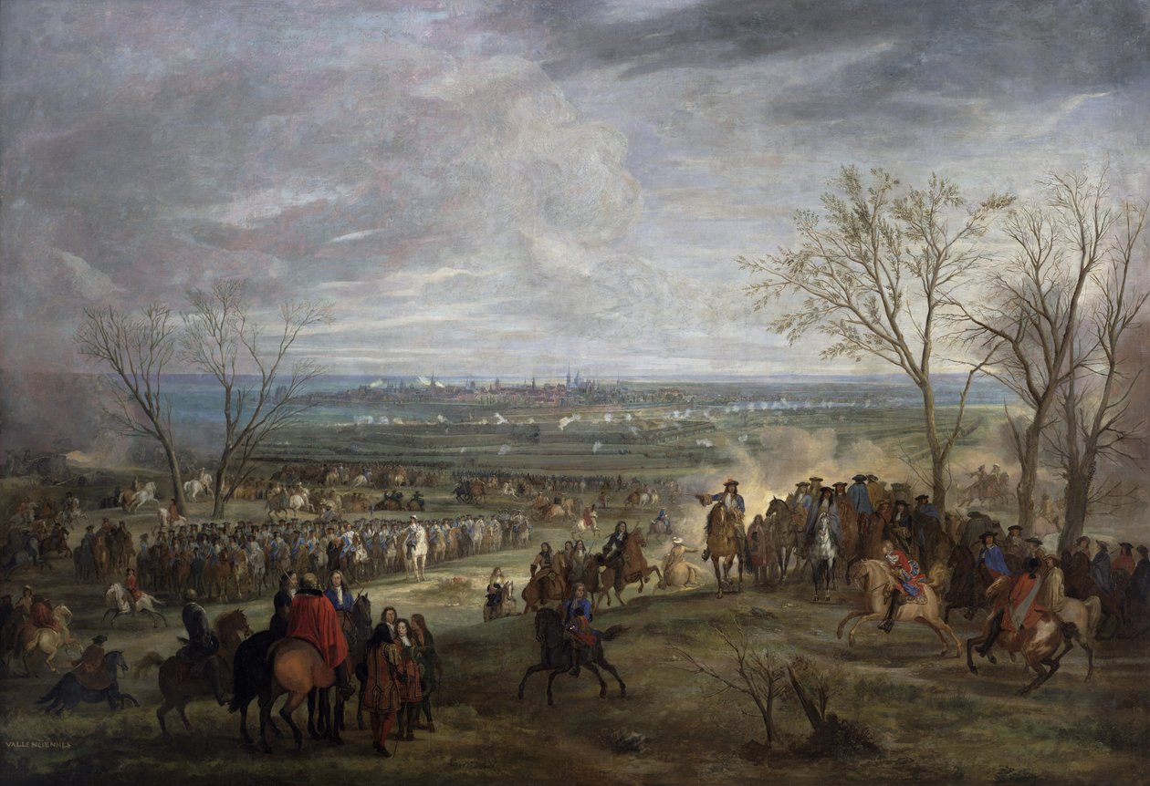 Valenciennesin piiritys, 1677 tekijältä Adam Frans van der Meulen