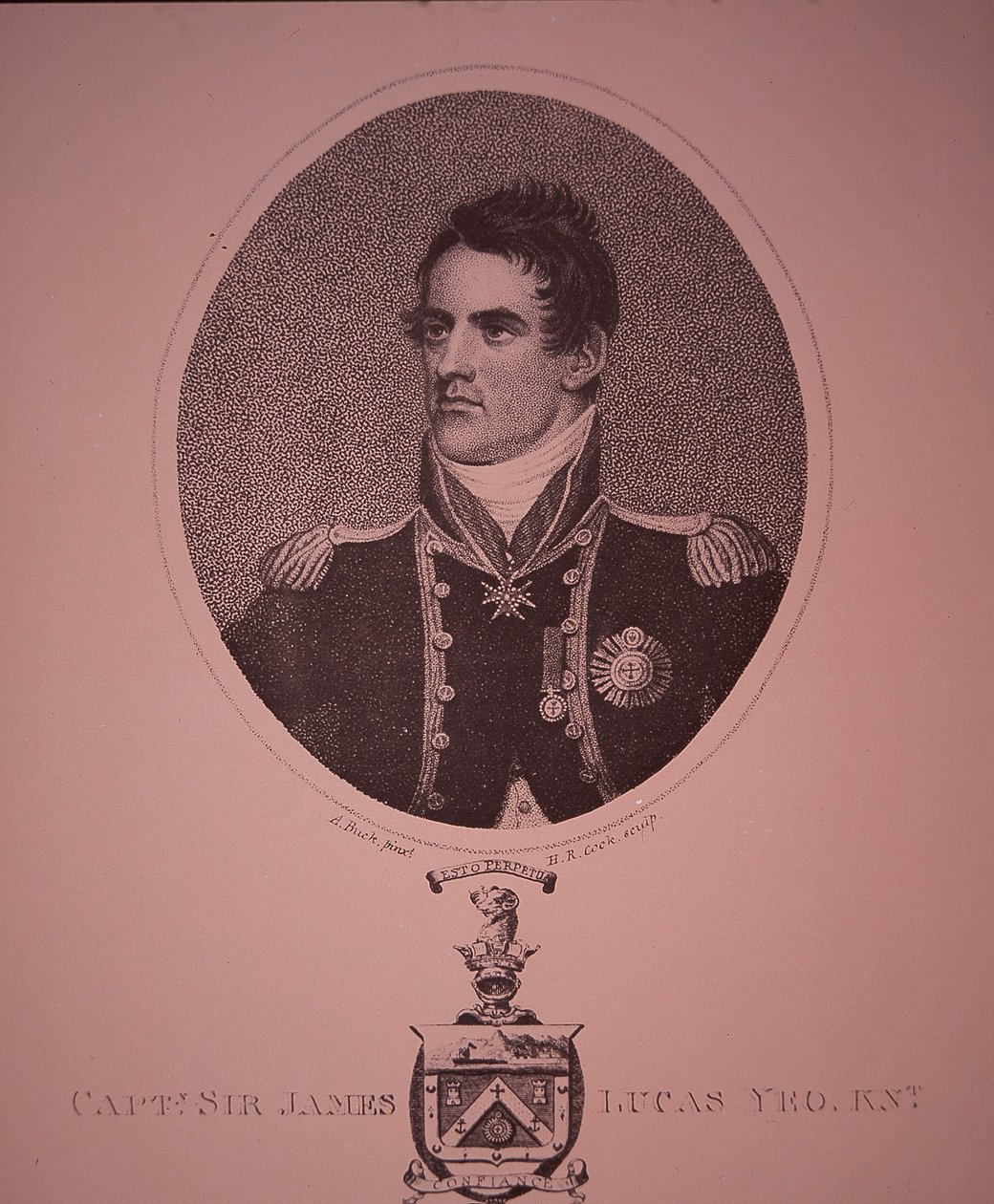 Sir James Lucas Yeo (kaiverrus) tekijältä Adam (after) Buck