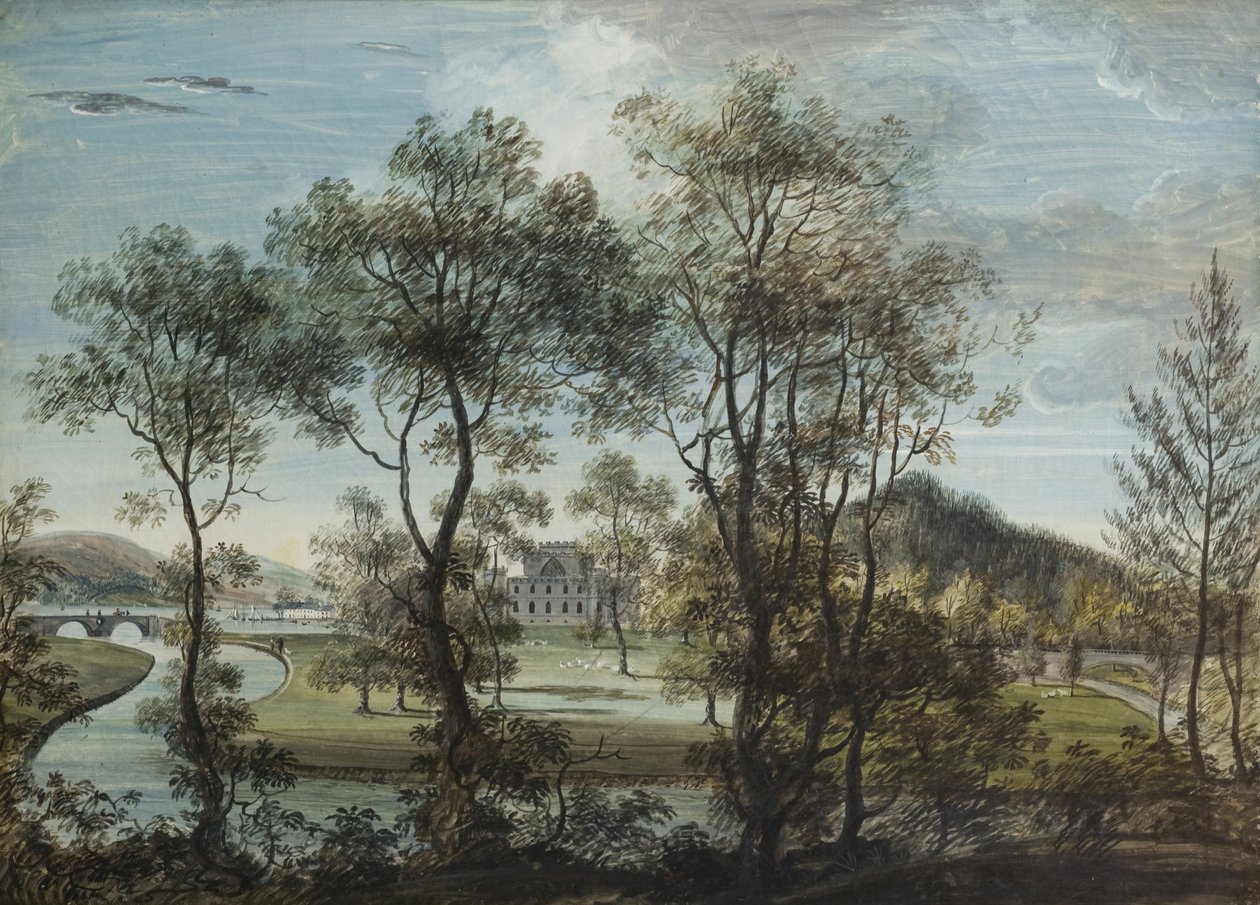 Näkymät Inverarysta, 1781 tekijältä Adam Callander
