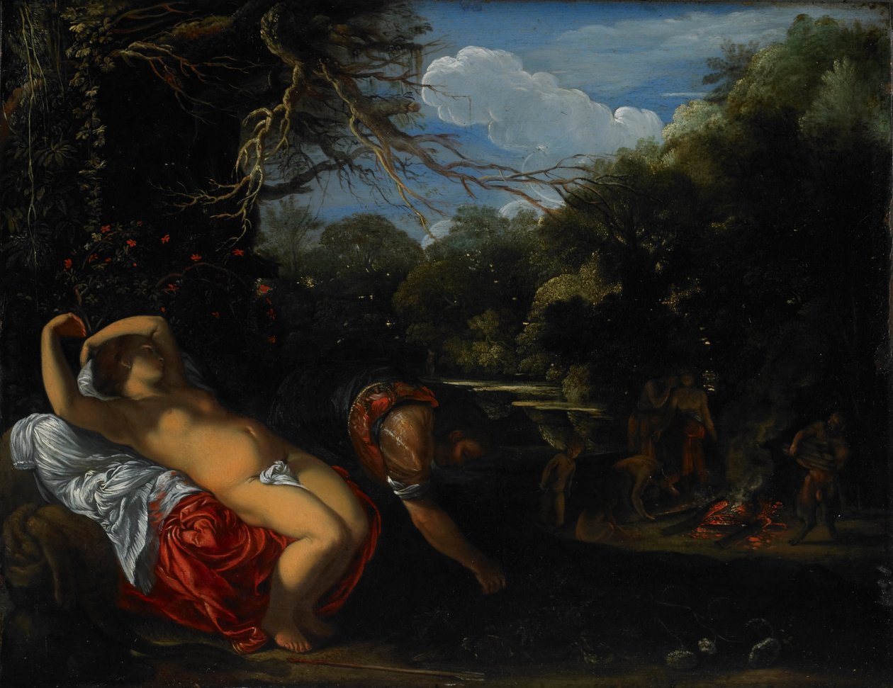 Apollo ja Coronis tekijältä Adam Elsheimer