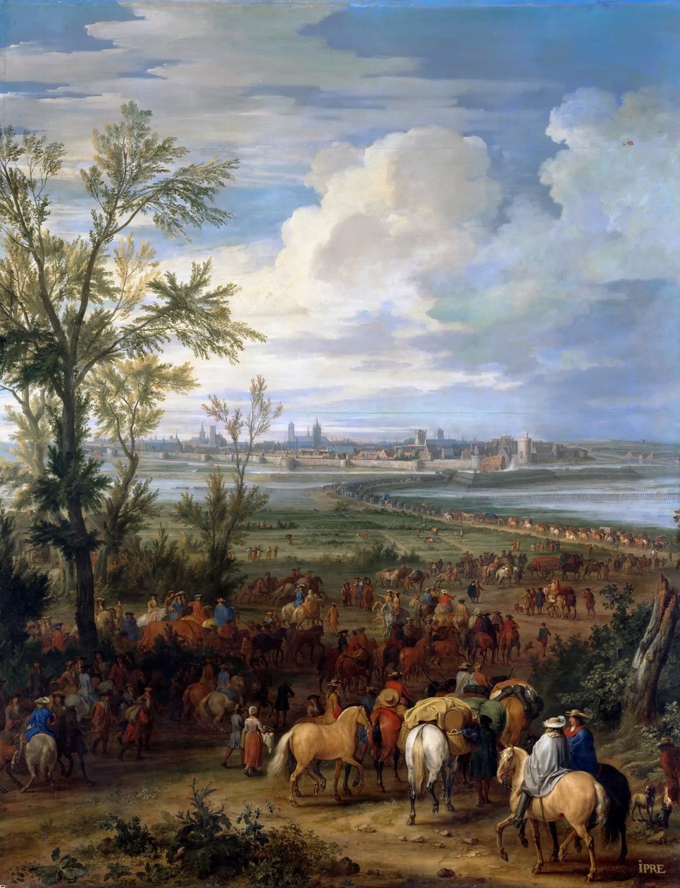 Ypresin piiritys, maaliskuu 1678 tekijältä Adam Frans Meulen van der
