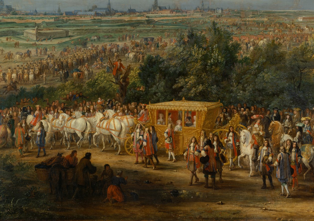 Ludvig XIV:n maahantulo tekijältä Adam Frans van der Meulen