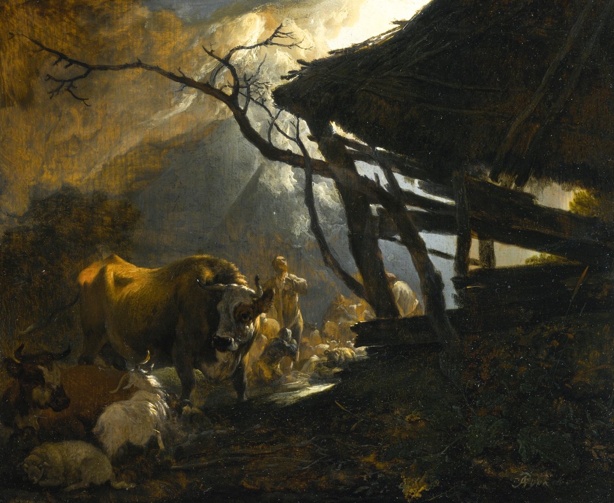 Ilmoitus paimenille tekijältä Adam Pynacker