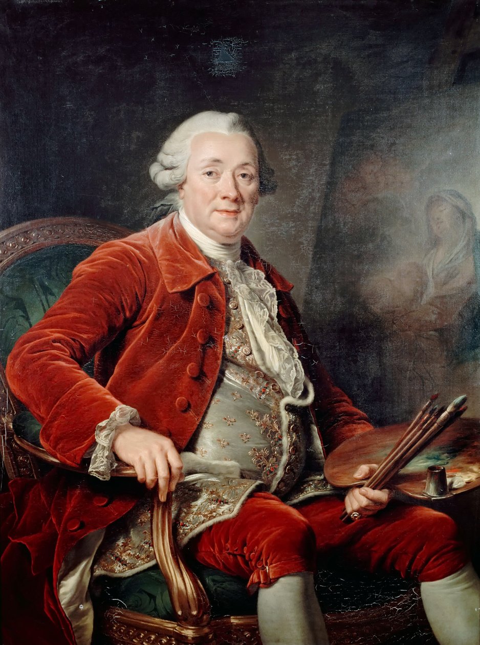 Charles-Amédée-Philippe van Loon muotokuva tekijältä Adelaide Labille Guiard