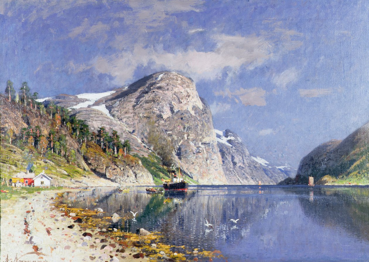 Fjord Steamer tekijältä Adelsteen Normann