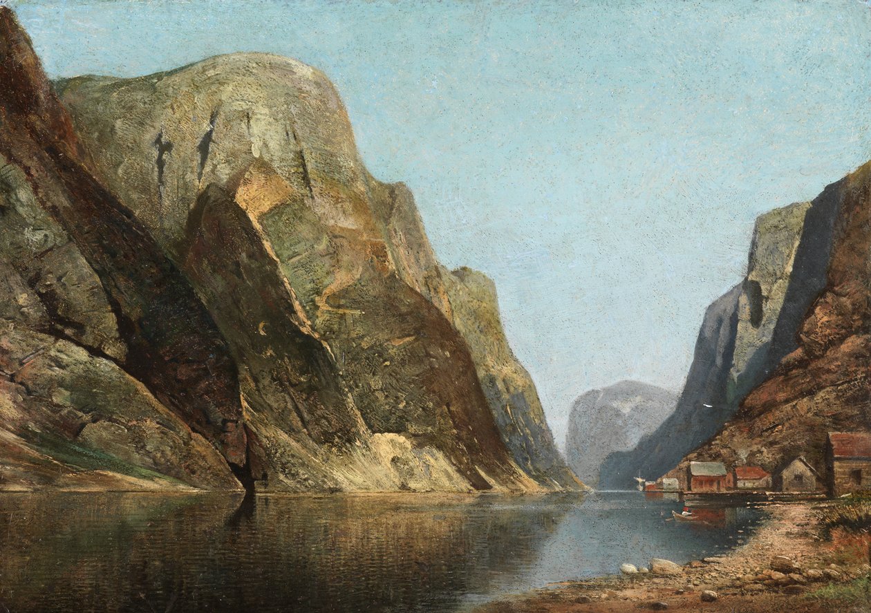 Sogne Fjord, Norja tekijältä Adelsteen Normann