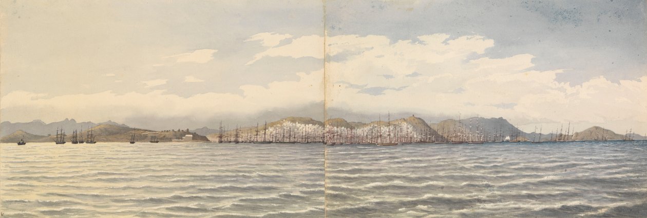 "San Francisco, Kalifornia, 6. lokakuuta 1851". tekijältä Admiral Sir Edward Gennys Fanshawe