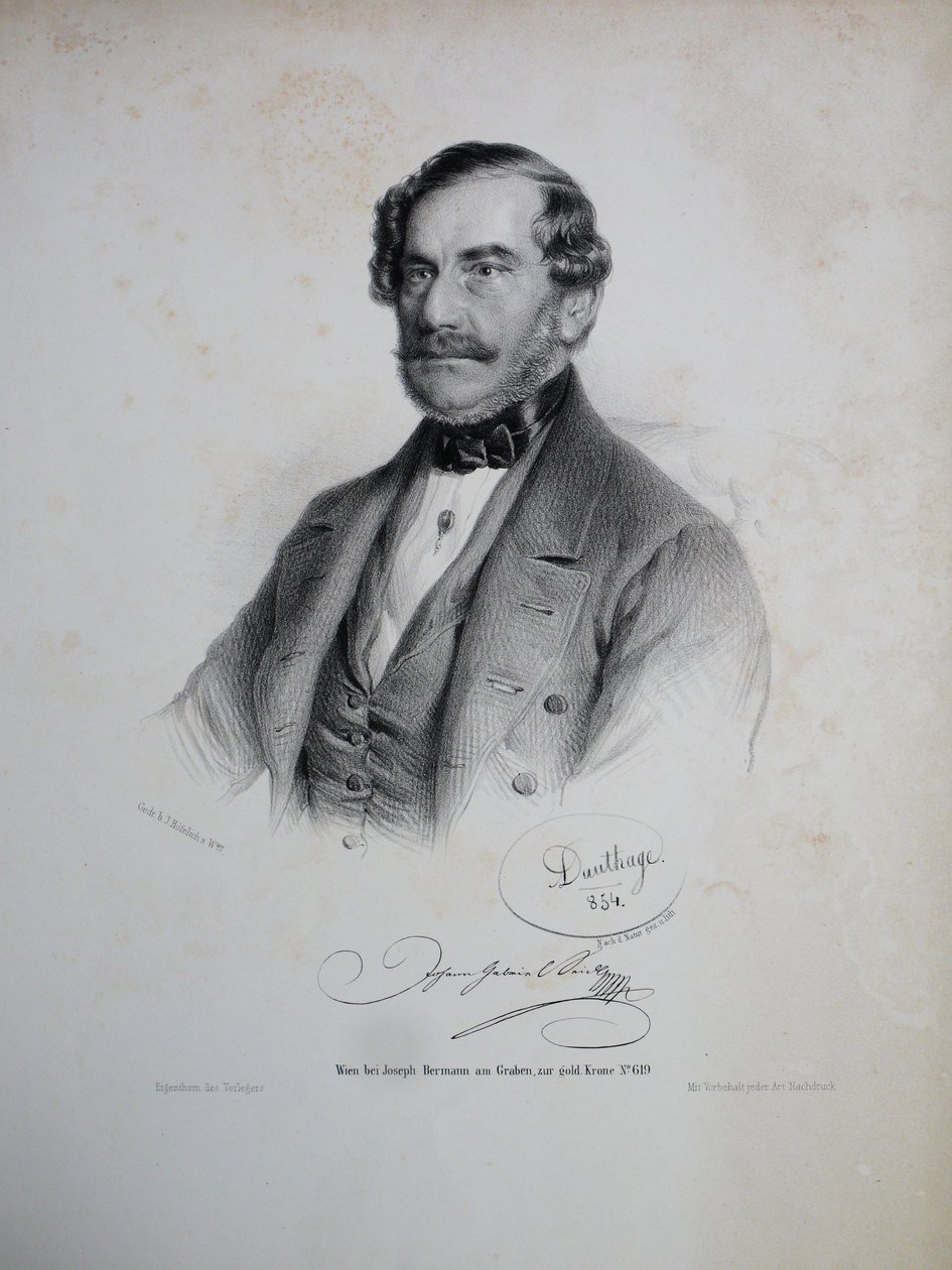 Johann Gabriel Seidl (1804-1875) tekijältä Adolf Dauthage