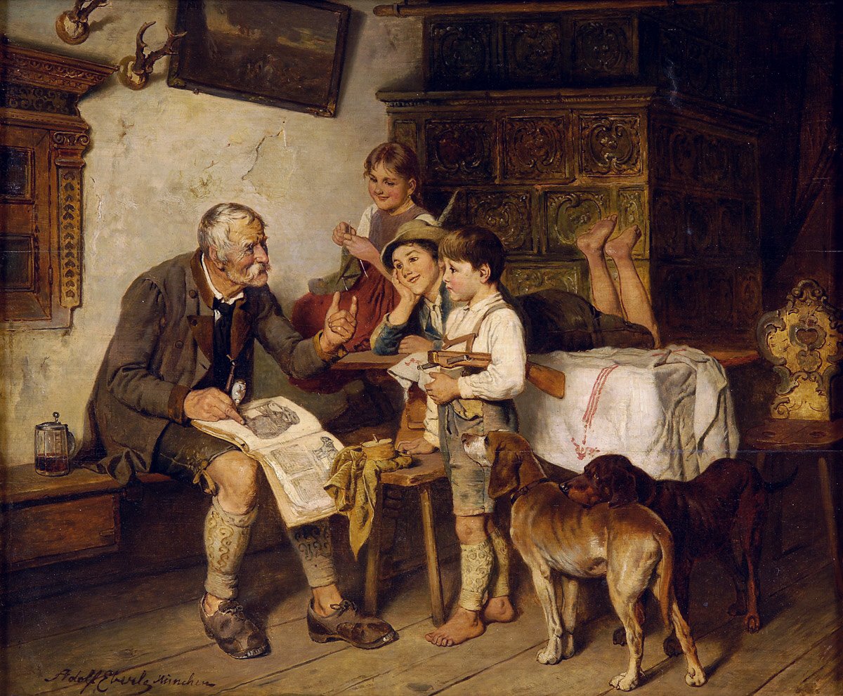 Die Naturkunde-Stunde tekijältä Adolf Eberle
