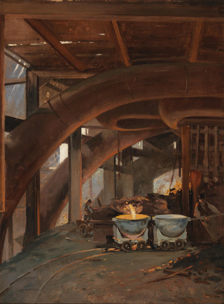 Kupferbergwerk Bor Serbienn Englanti: Copper Mine, Bor, Serbian tekijältä Adolf Kaufmann