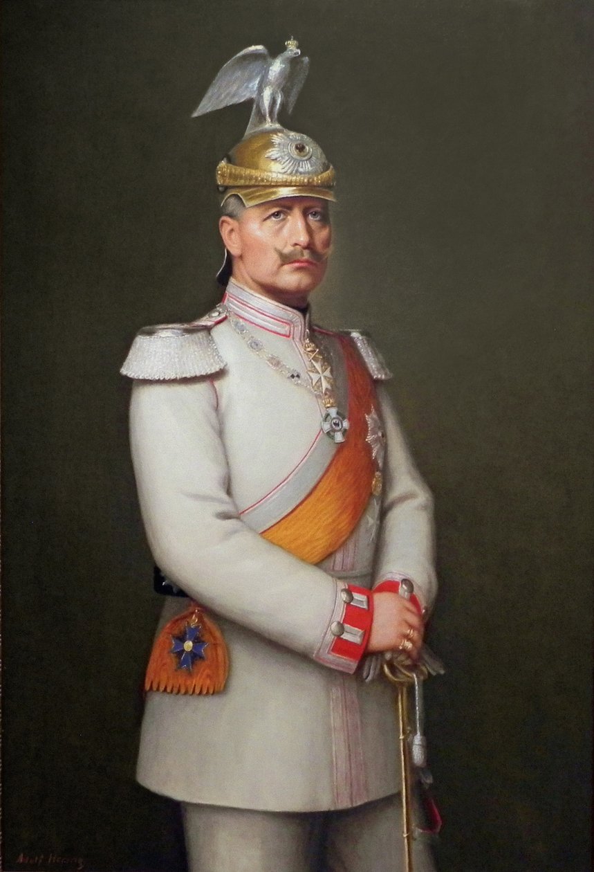 Keisari Vilhelm II, 1910 tekijältä Adolf Emil Hering