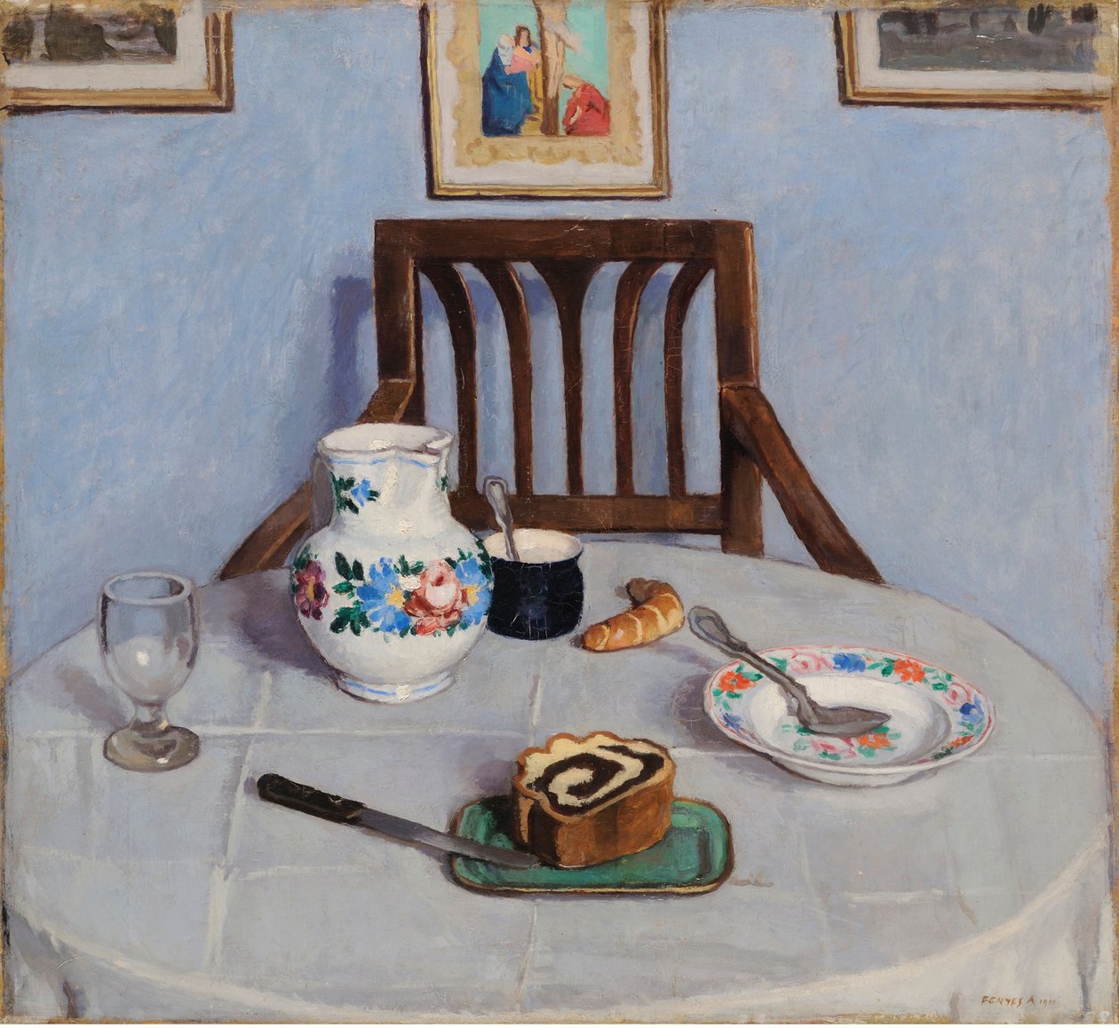 Unikonsiemenkakku, kirjoittanut Fenyes, Adolf (1867-1945). öljy kankaalle tekijältä Adolf Fenyes