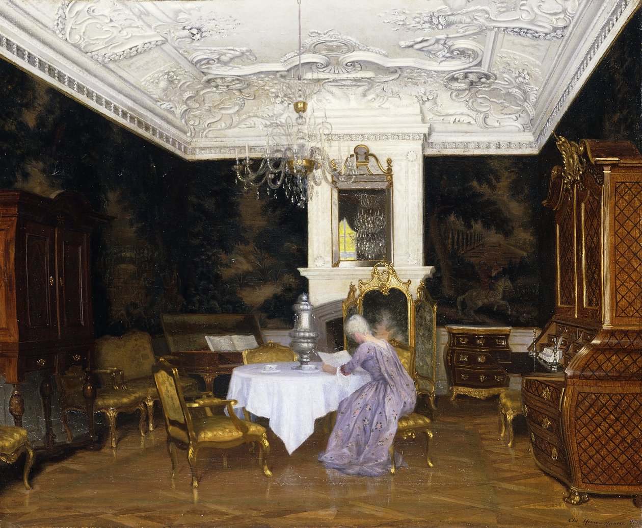 Fredensborg tekijältä Adolf Heinrich Hansen