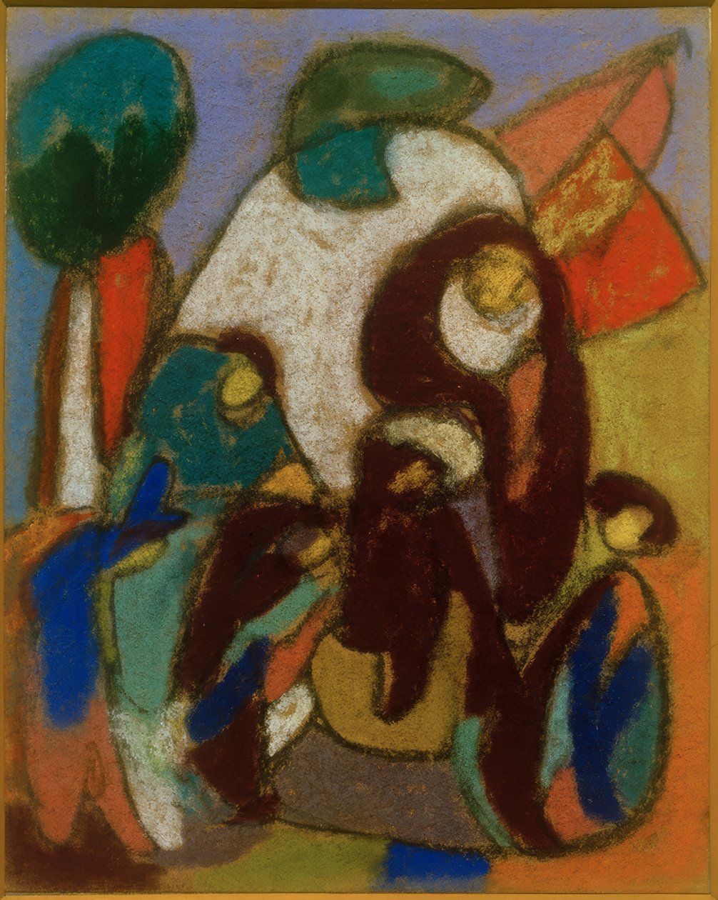Figurengruppe tekijältä Adolf Holzel