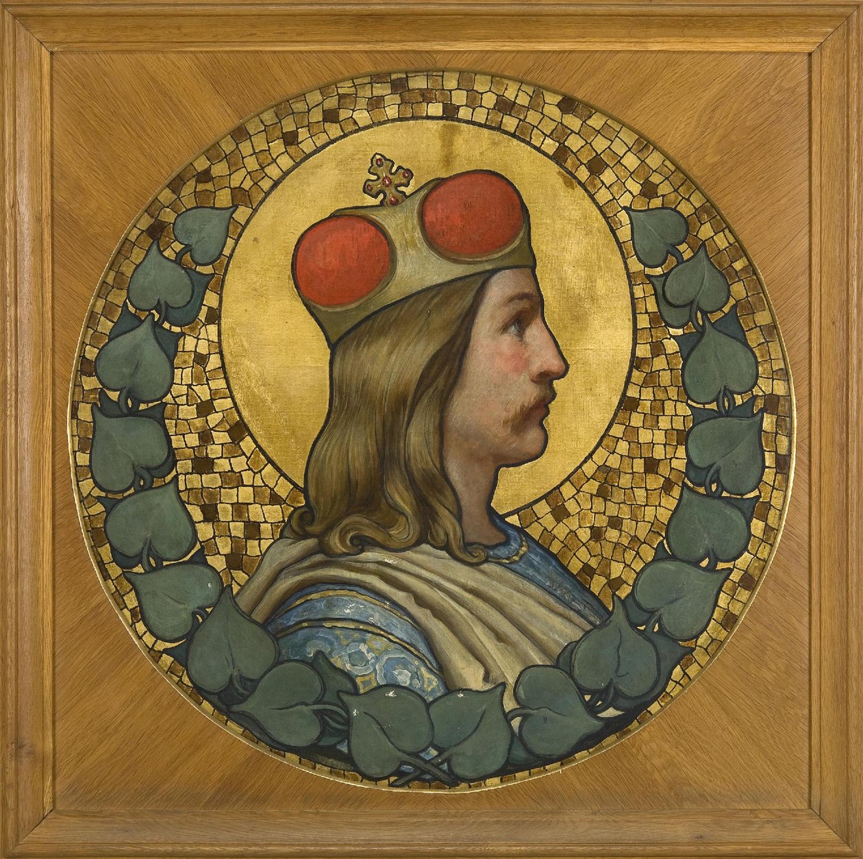 Pyhä Venceslaus I, Böömin herttua, 1900 tekijältä Adolf Liebscher