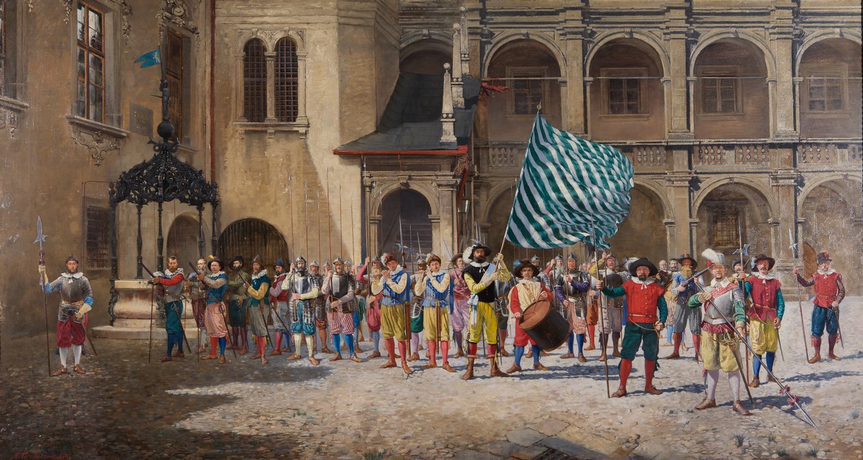 Landsknecht ja Ensign tekijältä Adolf Pirsch