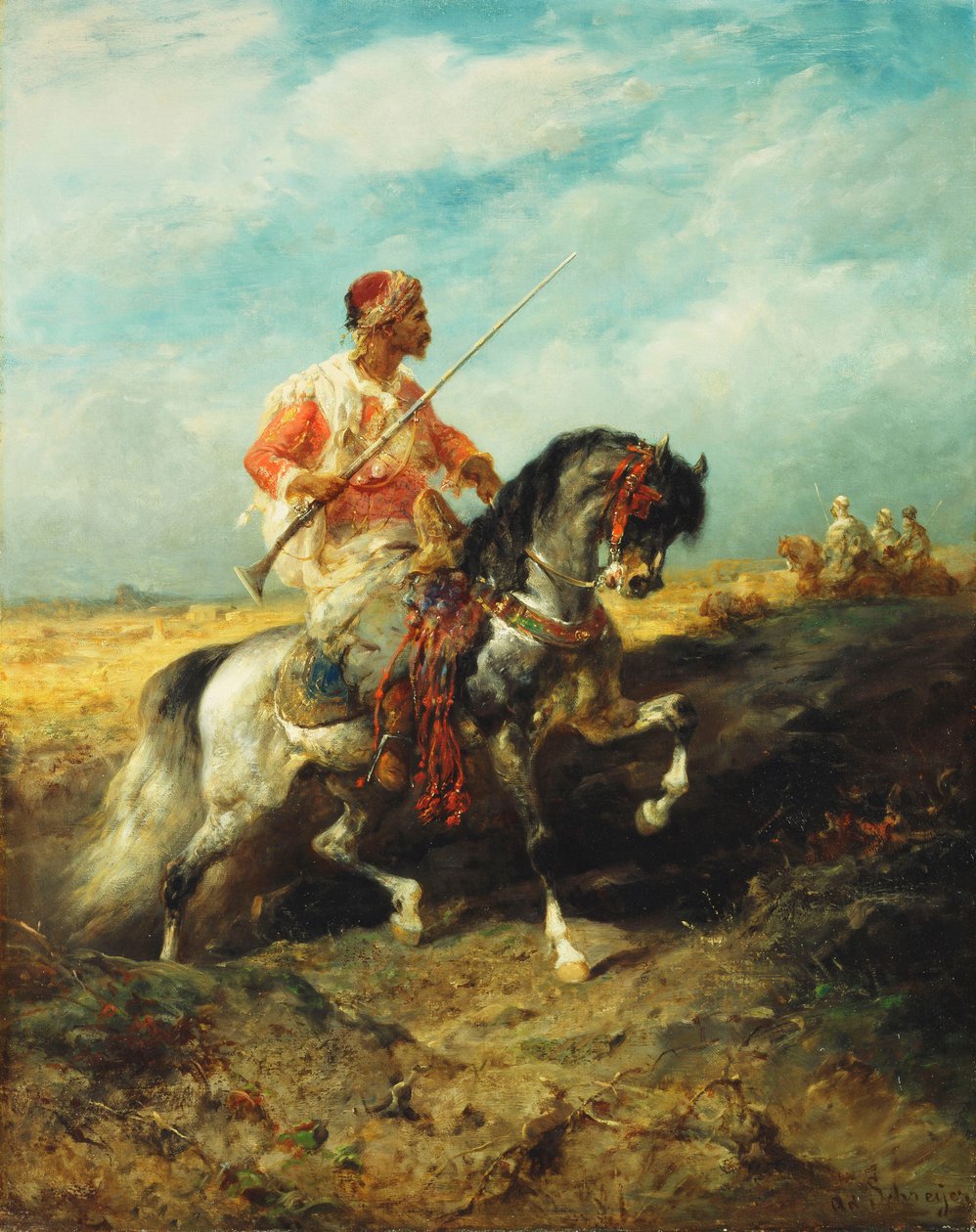 Arabi ratsumies, tekijältä Adolf Schreyer