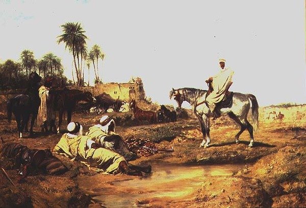 Pysähdys kaivolla tekijältä Adolf Schreyer