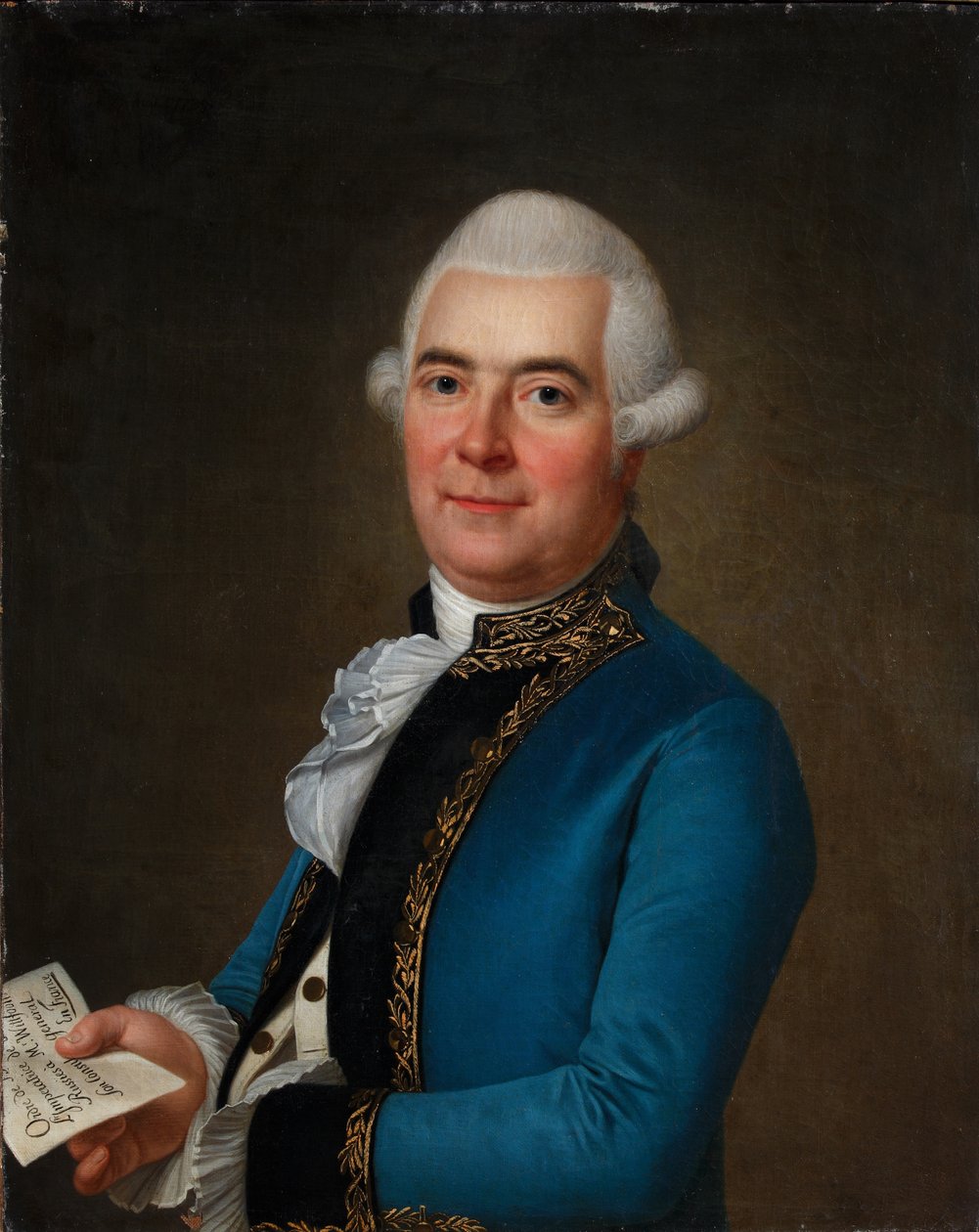 Arvid Wittfoothin muotokuva, 1789 tekijältä Adolf Ulrich Wertmuller
