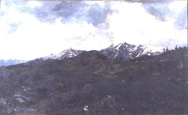 Alppien laidunmilla tekijältä Adolf von Meckel
