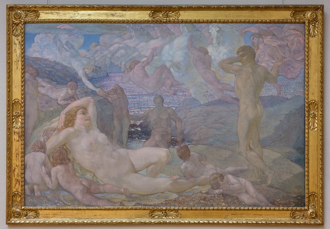 Mater Matuta tai Dawn (öljy kankaalle) tekijältä Adolfo de Carolis