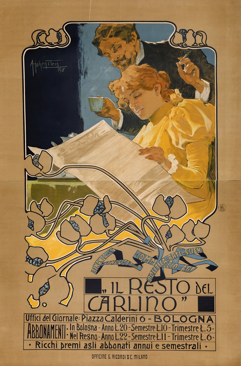 Loput Carlinosta, 1898. tekijältä Adolfo Hohenstein