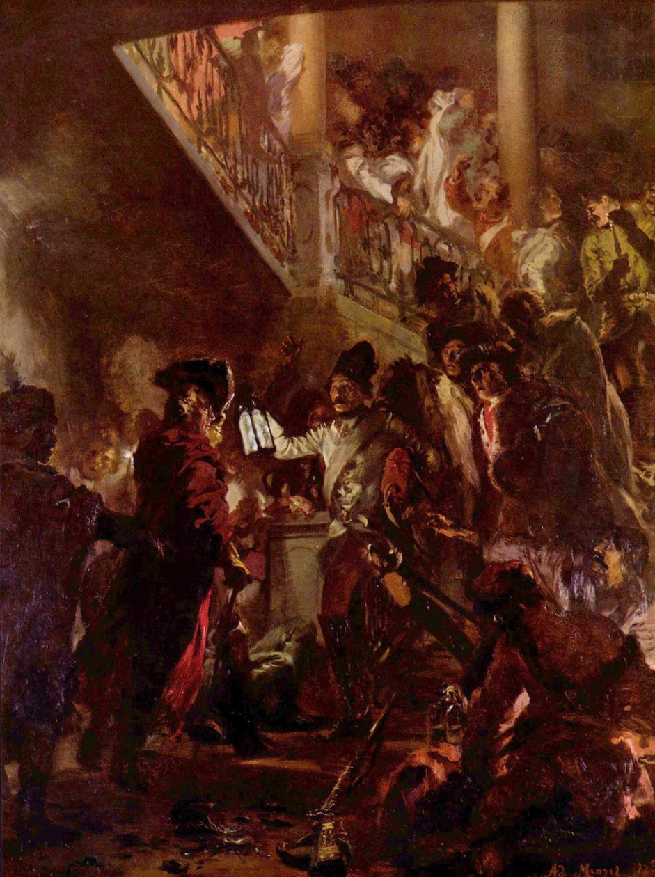 Hyvää iltaa, hyvät herrat. tekijältä Adolph Menzel