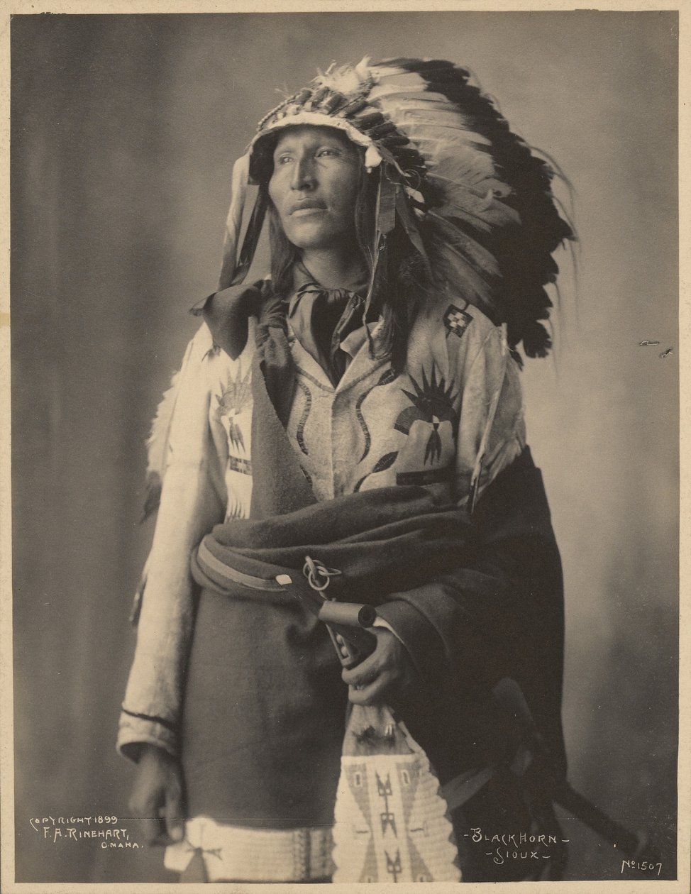 Blackhorn, Sioux tekijältä Adolph F. Muhr