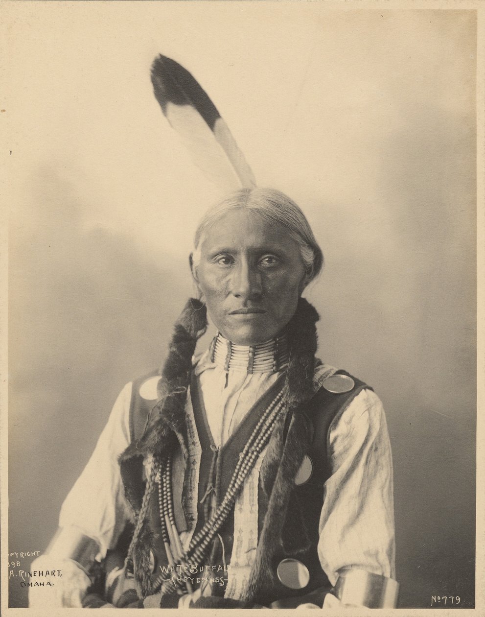 Valkoinen puhveli, Cheyennes tekijältä Adolph F. Muhr