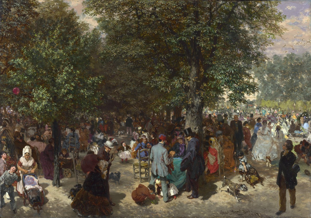 Iltapäivä Tuileries
