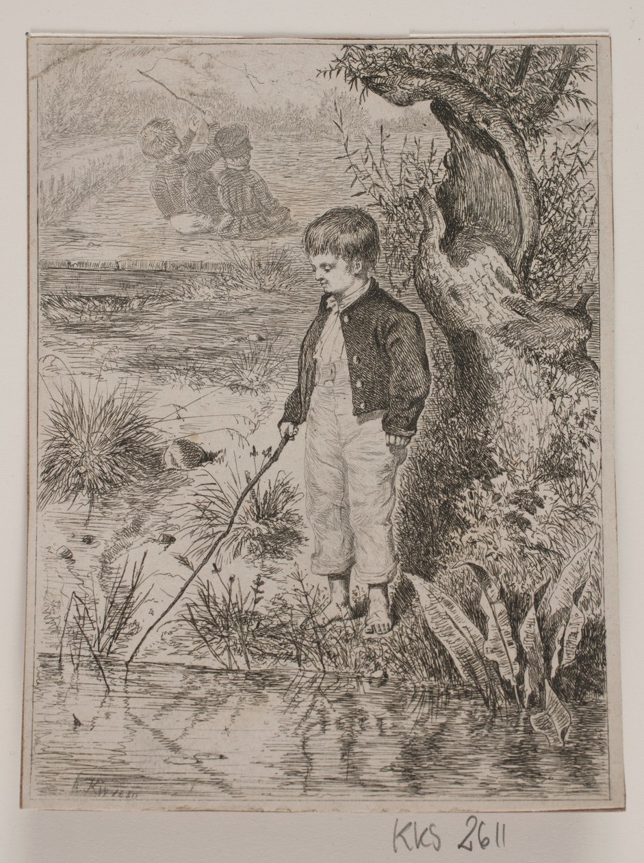 Kalastajapoika tekijältä Johan Adolph Kittendorff