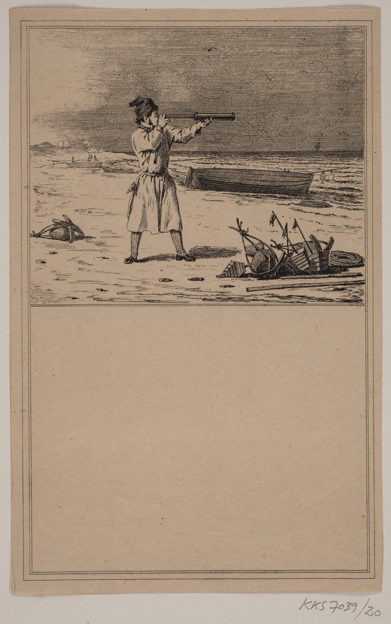 Pilotti. Ei. 19 Chr. Winther ja M. Rørbye, "25 kuvaa pienille lapsille" tekijältä Johan Adolph Kittendorff