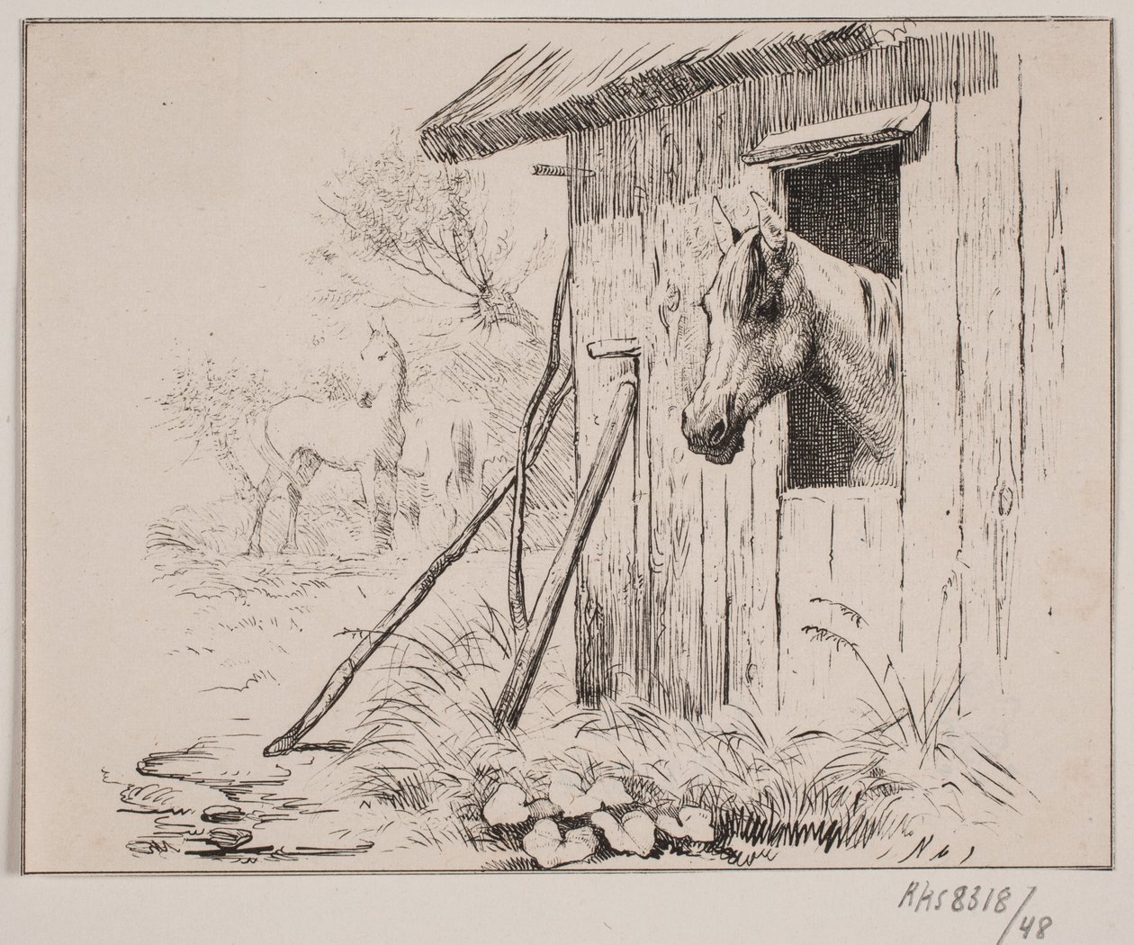 Myllyn hevonen tekijältä Johan Adolph Kittendorff