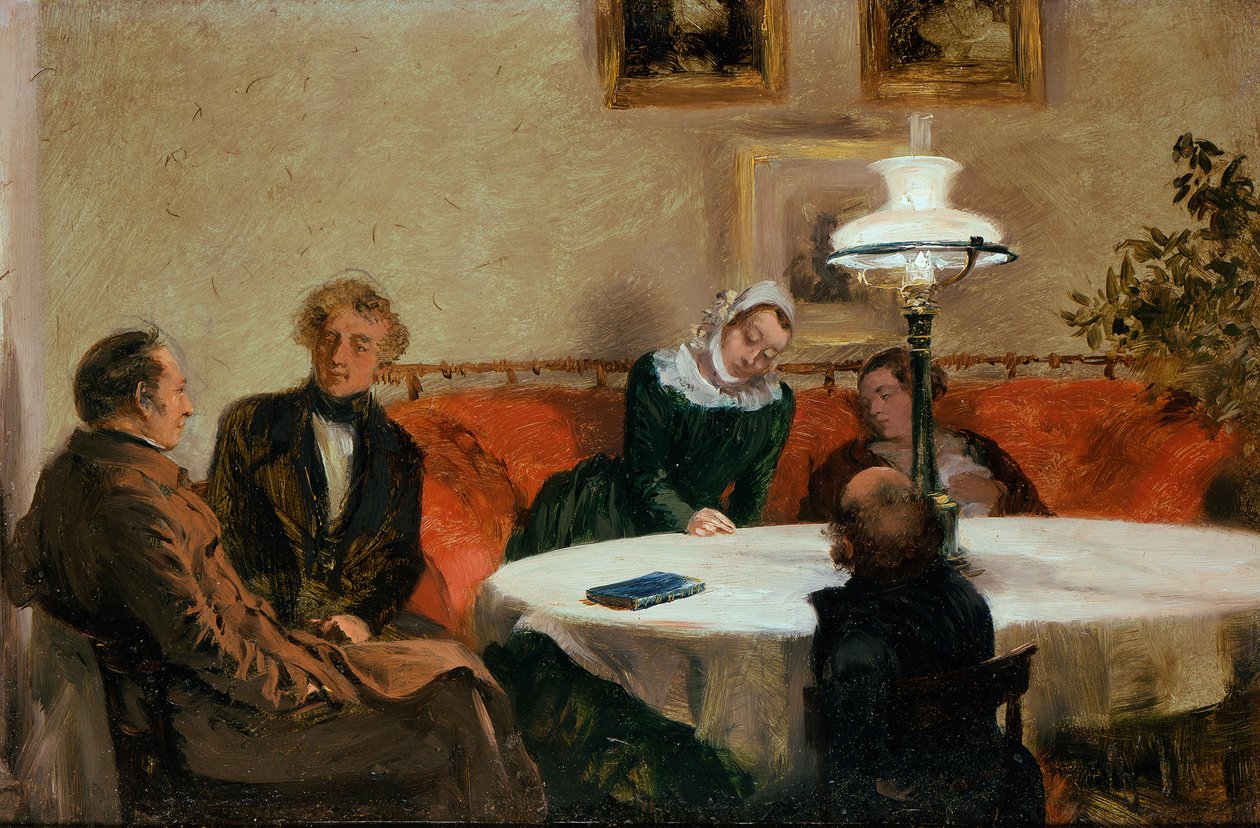 Iltaseurue tekijältä Adolph Menzel