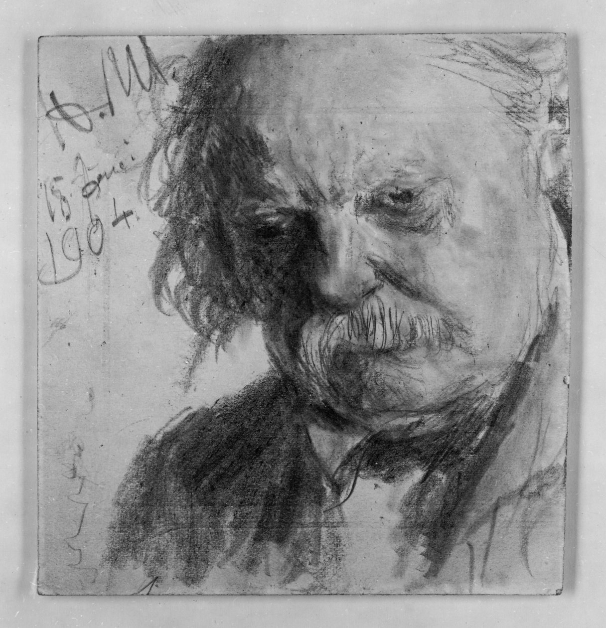 Vanha mies, jolla on viikset tekijältä Adolph Menzel