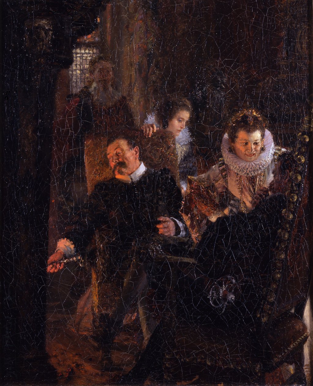 Takan ääressä tekijältä Adolph Menzel