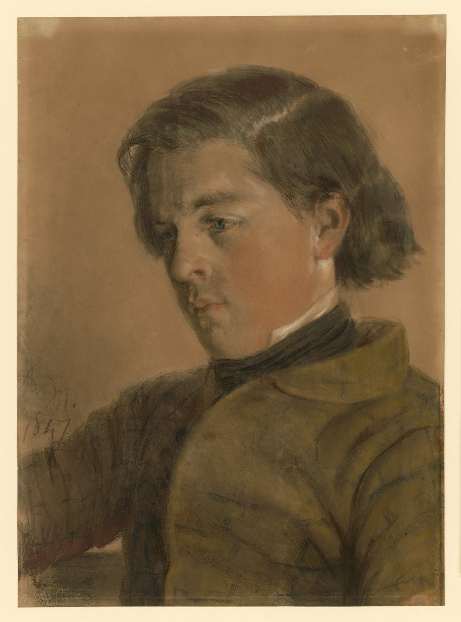 Carl Johann Arnold 17-vuotiaana tekijältä Adolph Menzel