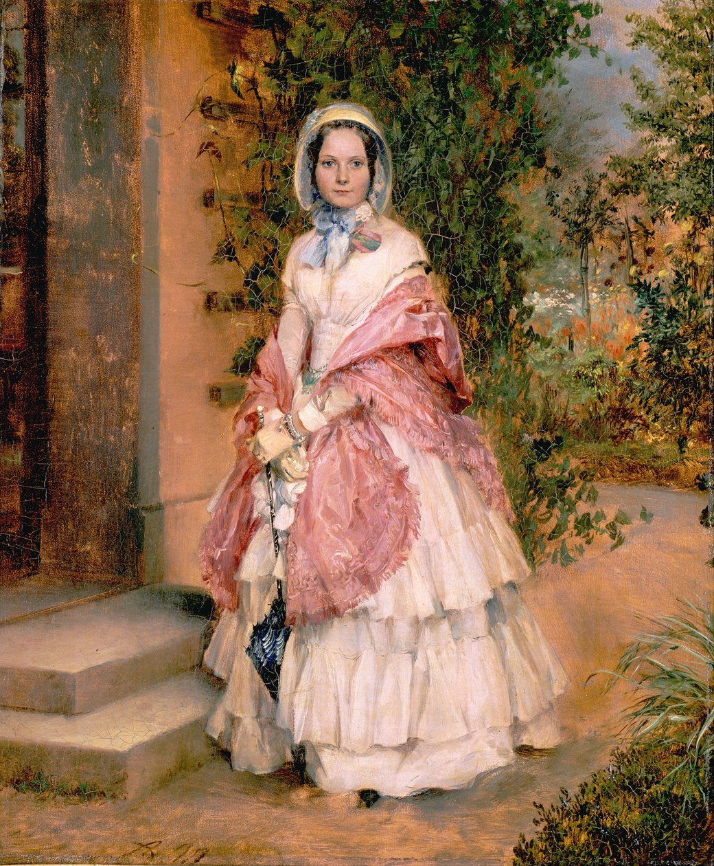Clara Ilgner (myöhemmin rouva Schmidt von Knobelsdorff) tekijältä Adolph Menzel