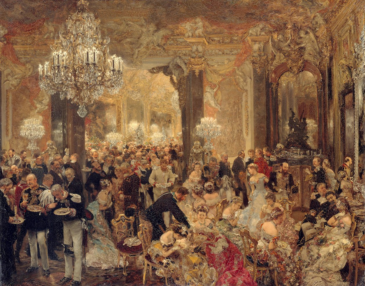 Ballsouper tekijältä Adolph Menzel