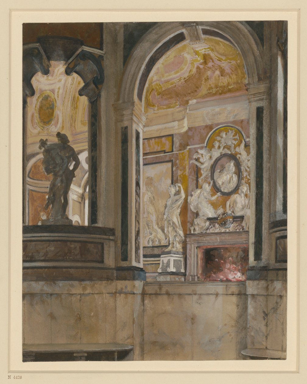Kasselin marmorikylpylä tekijältä Adolph Menzel