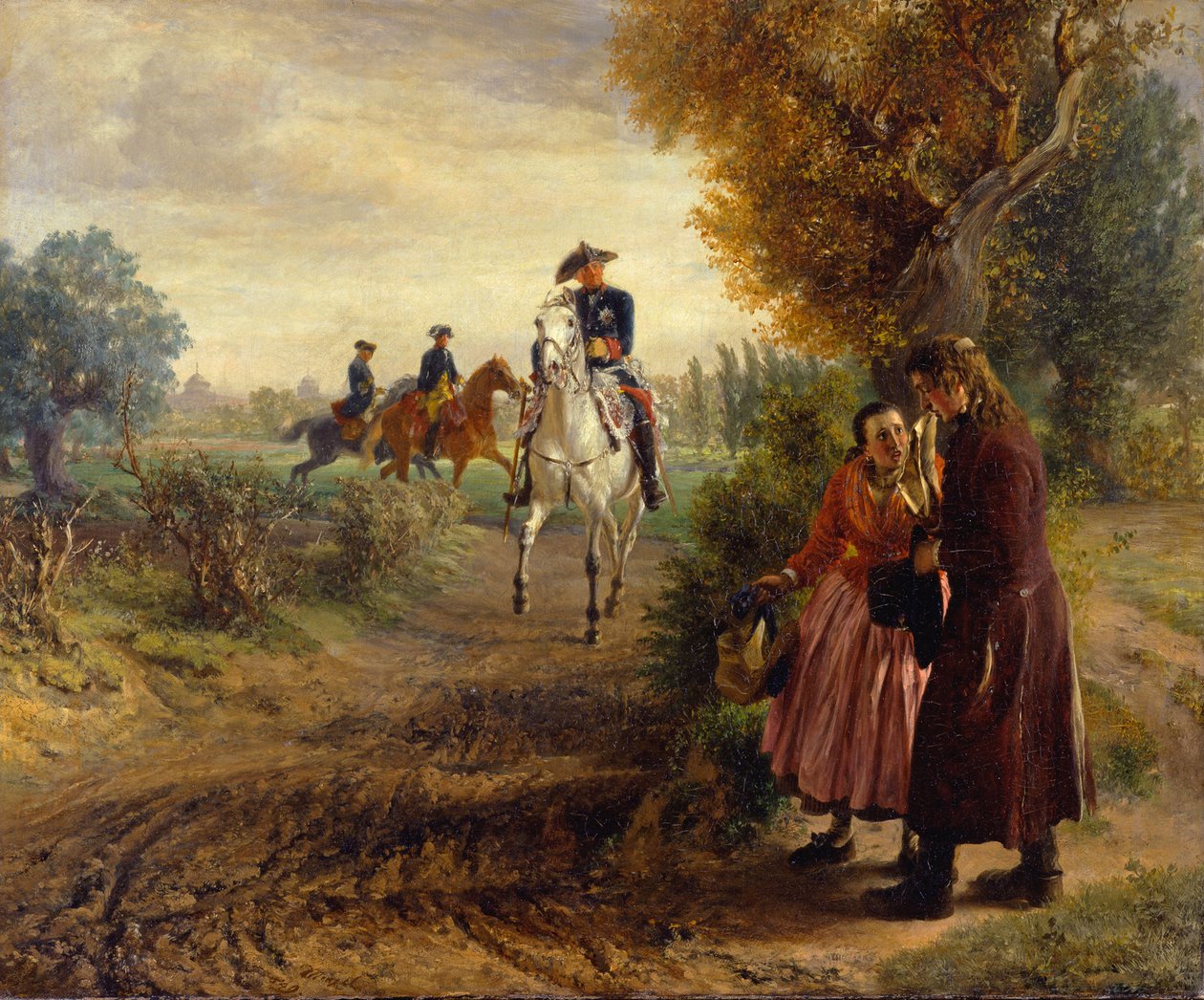 Anomus (Ratsastusretki) tekijältä Adolph Menzel