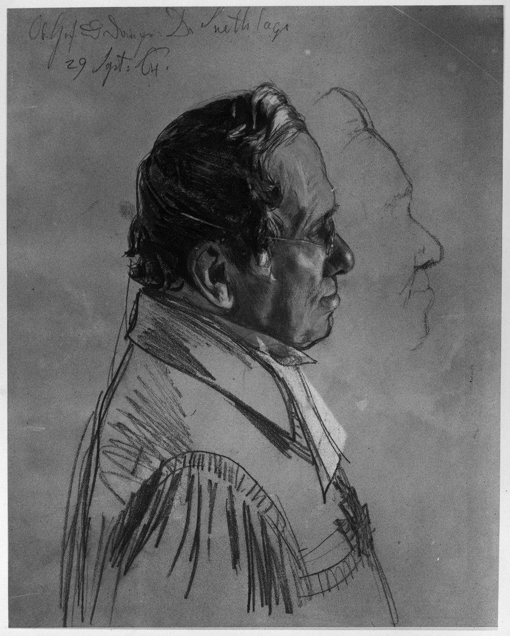 Tri Karl Wilhelm Moritz Snethlage. Tutkielma maalaukseen "Vilhelm I:n kruunajaiset Königsbergissä" tekijältä Adolph Menzel