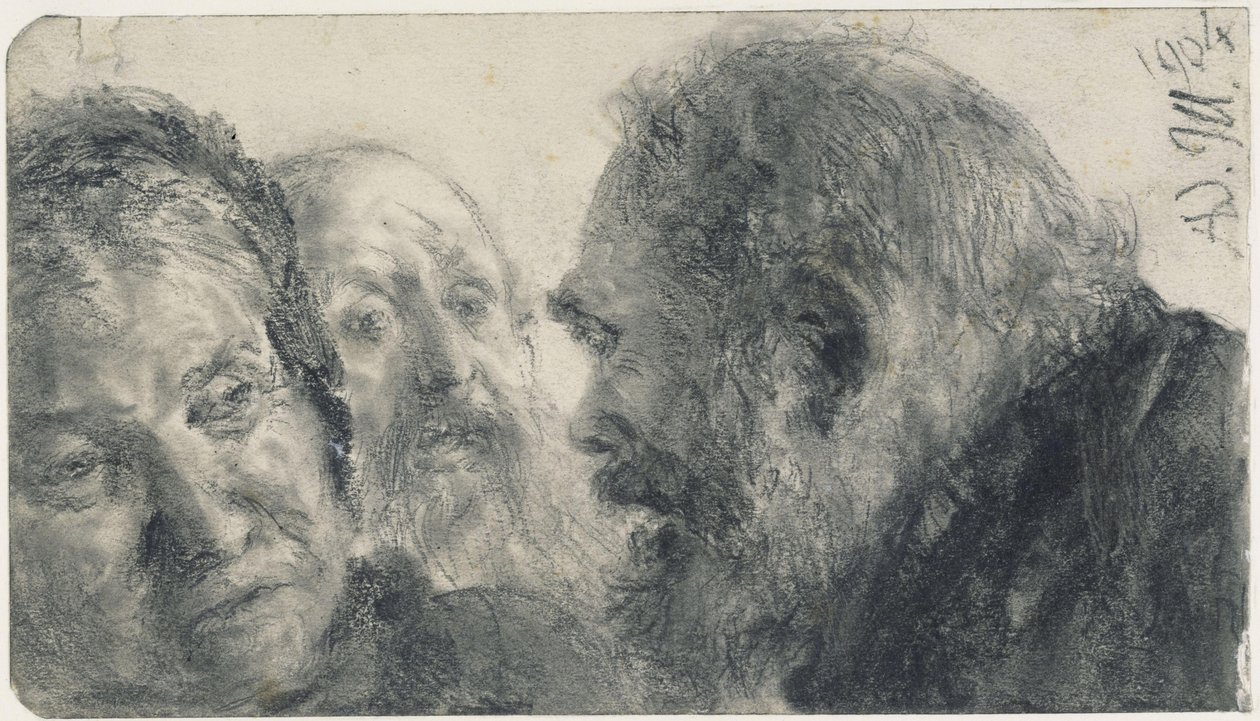 Kolme päätä tekijältä Adolph Menzel