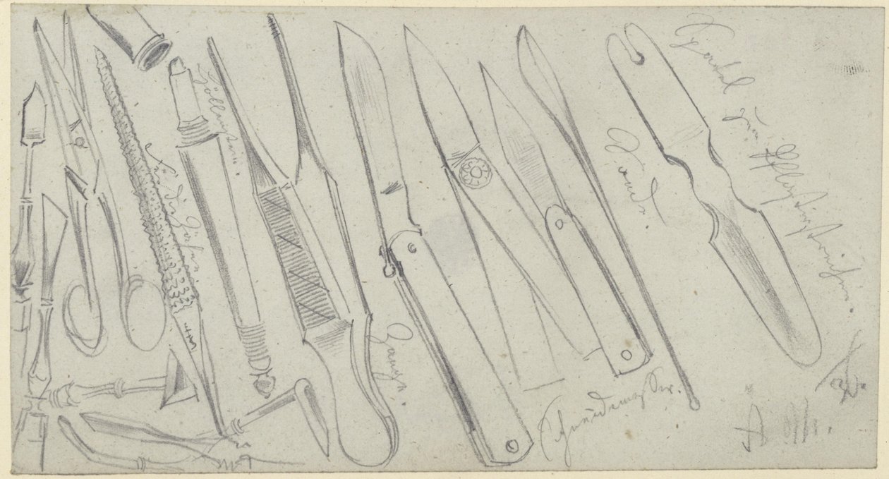 Lääketieteelliset instrumentit tekijältä Adolph Menzel