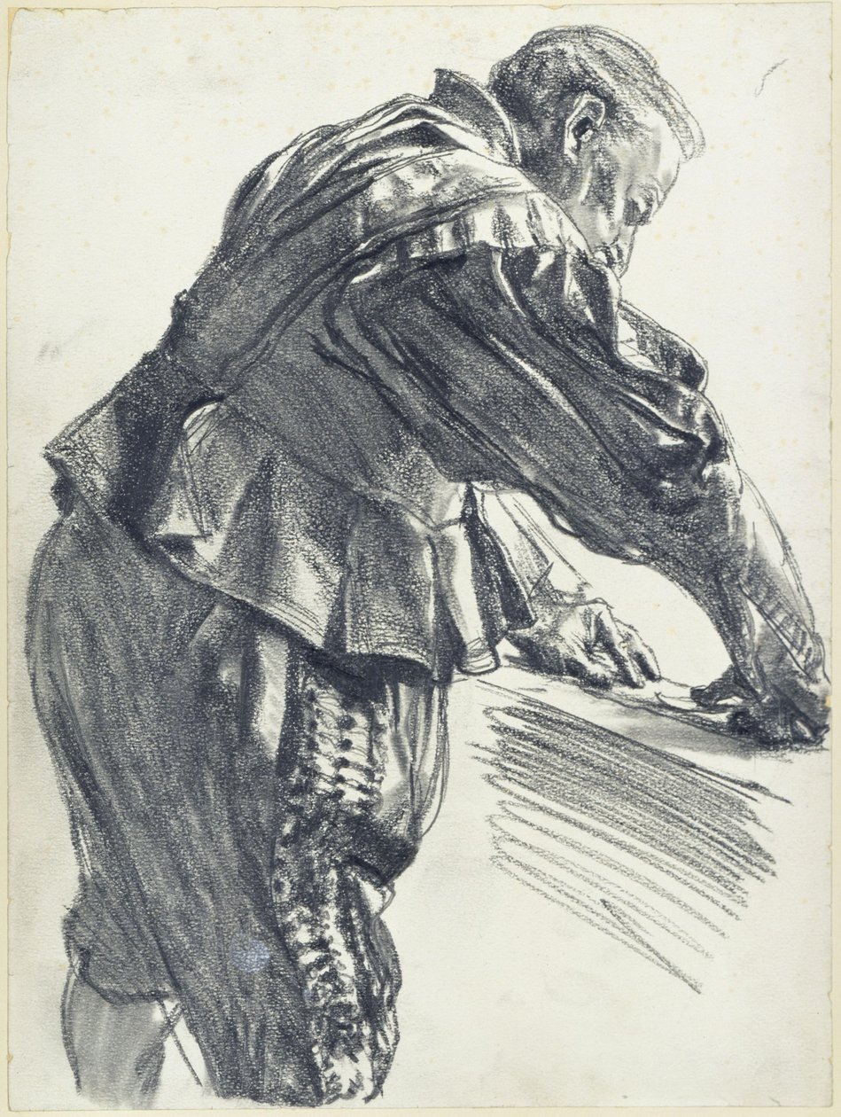 Malli, jolla on päällään Saksin vaaliruhtinas Johann Georg I:n juhlapuku, Dresdenin historiallisessa museossa tekijältä Adolph Menzel