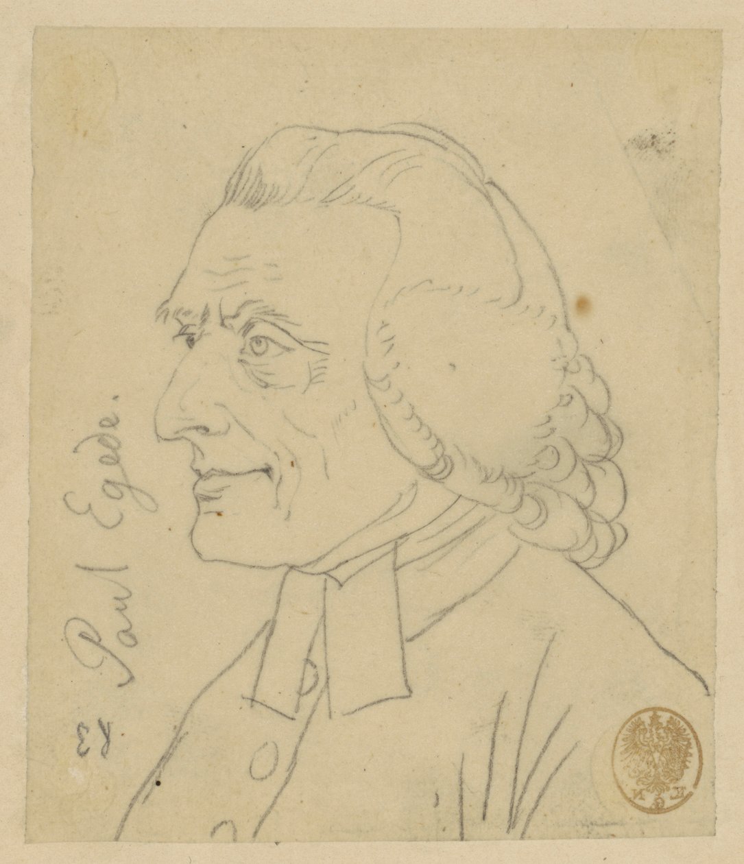 Paul Egede. Pappi tekijältä Adolph Menzel