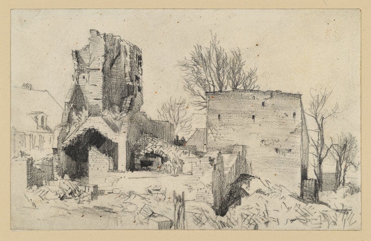 Talon raunio tekijältä Adolph Menzel